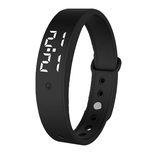 MeiKYing Vibrationswecker Armband,Vibrationsalarm Erinnerung Uhr,Pillenerinnerungen,Silent Vibrating Alarm Reminder Watch mit Timer,wasserdichte Uhren...