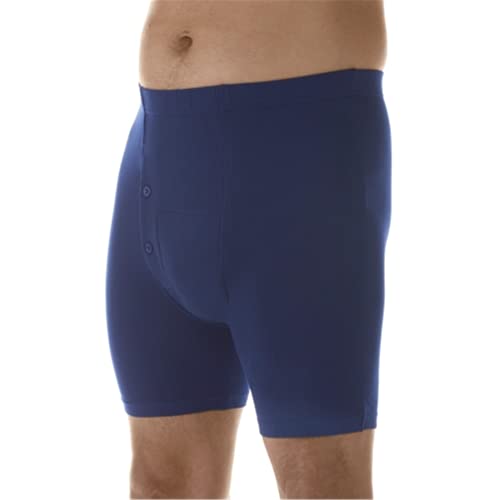 Wearever 3-Pack Men's Assorted Regular Absorbency Washable Reusable Incontinence Boxer Briefs Large (Waist 38-40) #TOP3
