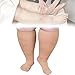 Produktbild Kompressionsstrümpfe 20-30 mmHg für extra breites Wadenlymphödem, bariatrische Strümpfe, geschlossene Zehe (5XL)