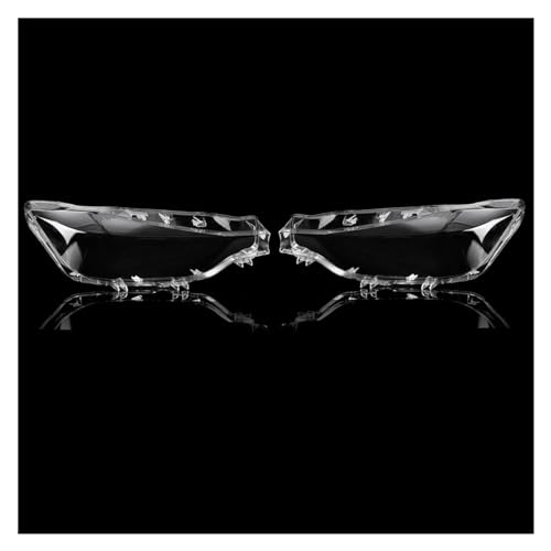 Couvercle phare LED pour BMW F30 F31 Série 3 2016-2019 - Paire de lentilles en verre optique avant