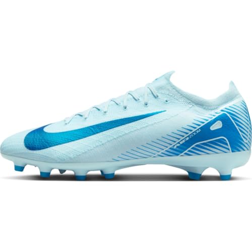 Portonovo SD - Porriño Industrial FC (1-2) 3 Nike Zm Vapor 16 AG-Pro, Zapatillas de fútbol Hombre, Glacier Blue Orbit, 36 EU