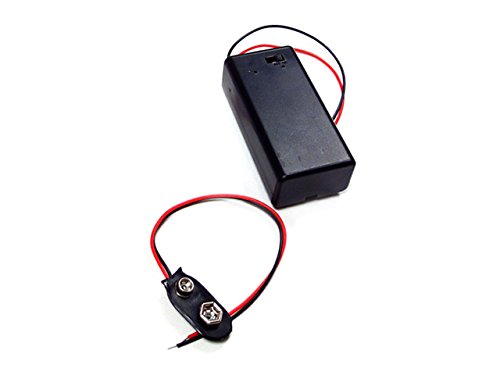Amazon.co.jp: スイッチ付 角型9V/006P 電池ケース+バッテリースナップ
