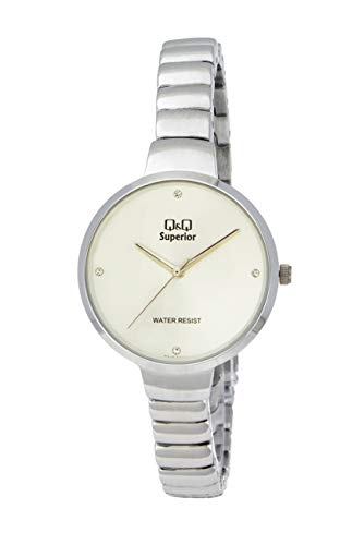 Q&Q Analog Silver Dial Womens Watch-S349-201NY (B08NJZZRXK) Amazon Price History, Amazon Price Tracker