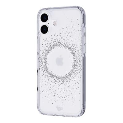 Coque MagSafe iPhone 16 Plus tech21 Evo Sparkle transparente haut de gamme - 4