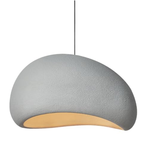 JISHUBO E27 Screw Ceiling Lighting Fixtures,Industrial Style Japanese Chandelier,Personality High-density Polystyrene Hanging Lamp,Office Clothing Store Meeting Room Decoration Pendant Light