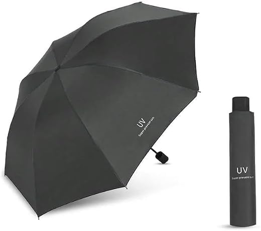FLUZOV Umbrella for Women | Umbrella for Men | UV Coated 3 Fold Umberallas for Rain with Auto Open