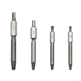 Schraubenausdreher Set 4-tlg Doppelkopf für beschädigte Schrauben