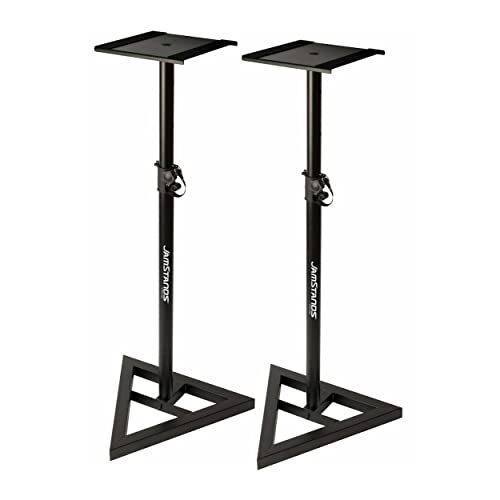 Presonus Eris E3.5 2-Way 3.5-Inch Near Field Studio Monitor Pair Bundle With Studio Monitor Stands (Pair) And 6-Feet Trs Cable (2-Pack) (4 Items) #TOP1