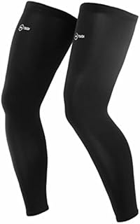 Compression Leg Sleeves - Full Leg Compression Sleeve Men & Women, UV Leg Sleeves, Basketball Leg Sleeve, Cycling Leg Warmers