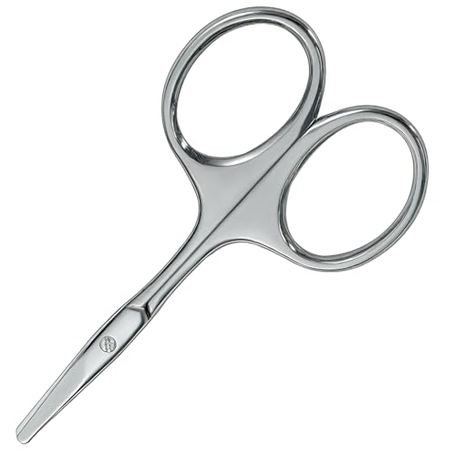 tiyiyok Nagelschere, Kinder Nagelschere, Rundkopfklinge Aus Edelstahl, Sehr Scharf, Kleine Schere, Geeignet für Finger Und Fußnägel, Baby-Nagelknipser, Silber