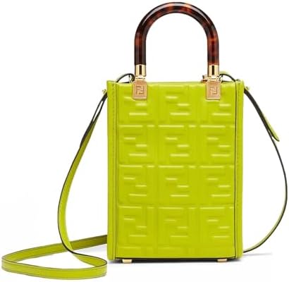 FENDI Crossbody Bags For Women FF Mini Bag Sunshine Shopper Tote ...