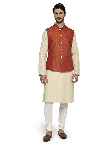 Image of Ethnix by Raymond Ethnix Mens Full Sleeve Regular Fit Bundi