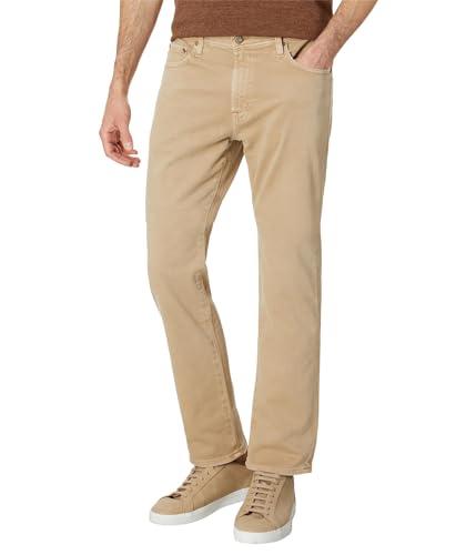 Jean AG Adriano Goldschmied Everett Slim Straight luxe denim 7 Yrs Sulfur Light Truffle