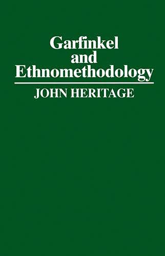 Buy Garfinkel and Ethnomethodology — BookShops.in
