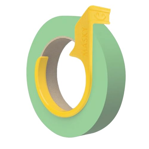 Dispensatore Di Banda Di Vendita Robusta Robusta Robusta CELLOTAPE DISCENCORE ANTIR ANTI SLIP BASE Ideale Per La Casa Ufficio Includere Con 6 Selotape Roll 25 Mm | Dispensatore Di Nastro - Nero