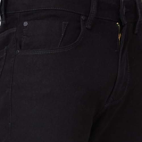Image of Spykar Men's Rafter Boot Cut Mid-Rise Casual Jeans