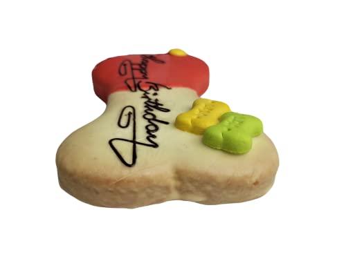 Lolo Pets Classic Geburtstagstorte für den Hund, Knochenform