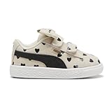 PUMA Toddler Girls Suede Classic Lf Re-Bow V Slip On Sneakers Shoes Casual - White - Size 10 M
