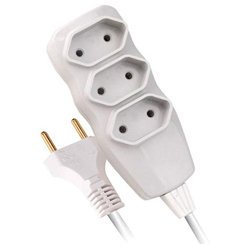 Extensão de Energia com 10 metros Bipolar - Tomada 2P