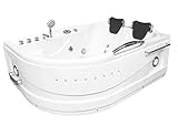 Whirlpool massage hydrotherapy corner bathtub hot tub 2 two person MAUI
