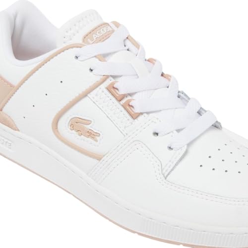 Image of Lacoste Women's Court Cage Leather Sneakers