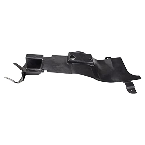 Image of TRQ Front Passenger Side Engine Splash Shield Black Compatible with 2006-2010 Pontiac G6 GM1251152