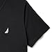 Nautica Men's Short Sleeve Solid Slim Fit V-Neck T-Shirt Shirt, True Black, X-Large