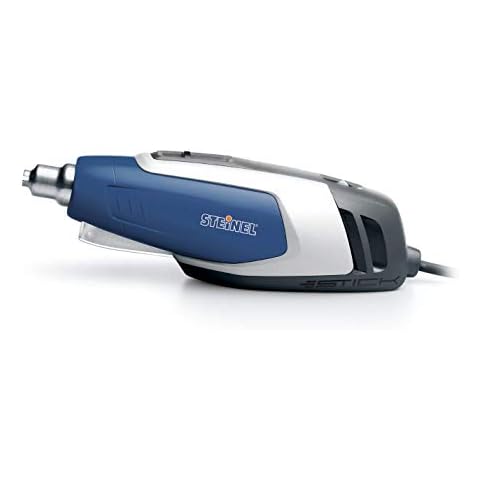 Steinel Heißluftpistole HL Stick, 350 W Heißluftfön, 400°-500°C, LED-Arbeitslicht, Standfläche, Basteln und Modellbau Cover