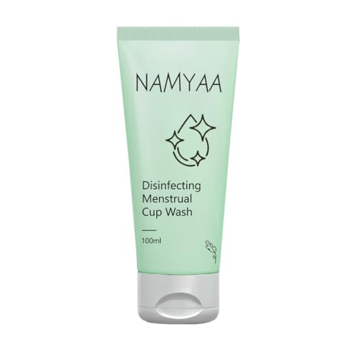 Namyaa Disinfecting Menstrual Cup Wash-Paraben & Sulphate Free With Tea Tree Oil & Silver Colloidal-100ml