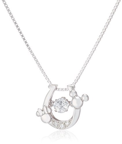 Crossfor New York ディズニーコレクション シルバーネックレス ミッキー&ミニー 誕生日 記念日 プレゼント ギフト NDP-002