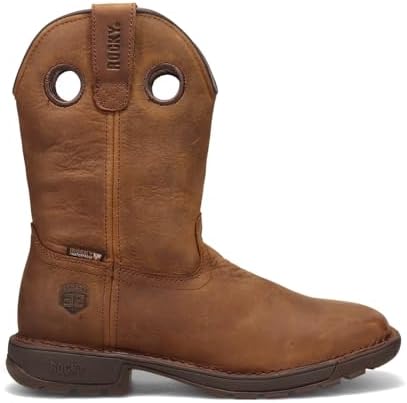 Rocky Men's Legacy 32 Western Boot, Dark Brown, 9 Wide | Image 1
