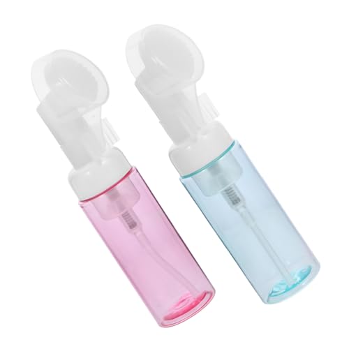 GALPADA 2 Piezas Botella de Espuma dispensador de Espuma Botella de Bomba de Espuma Lavar a Mano Lavado de Manos dispensador de jabón en Espuma Cepillo para Botellas de Espuma la Mascota