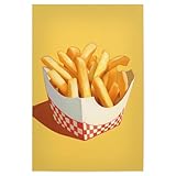 artboxONE Poster 30x20 cm Essen & Trinken Pommes Fiten 