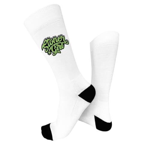 stoner girl half calf sock for man2
