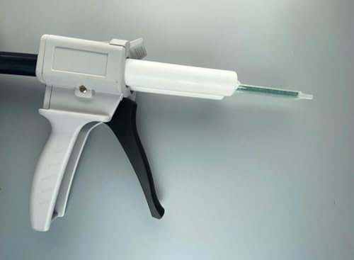 PIQIUQIU 50 Stück Epoxid-Mischdüse Statische Mischdüse Klebstoffkartuschen Spitze für 50 ml / 1,7 oz (1:1/1: 2 Verhältnis) FMA06-16
