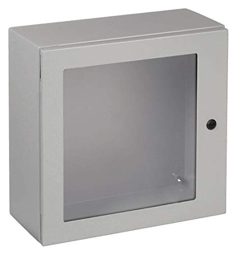 Wiegmann N412202008WC N412-WC Ultimate Series NEMA 4/12 Single Window Door Wall Mount Enclosure, 20