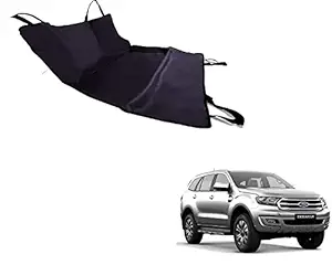 CuboDePlato Car Pet Rear Seat Cover Dog Hammock Make Black Red for Endeavour