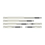 Hochmagnetisches Schraubendreher-Bit-Set, 6 x rutschfeste Präzisionsbohrer-Set, 6,3 x 12,9 x 14,7 cm, praktisches Mehrzweck-Reparaturwerkzeug für Wartung, Basteln und Anziehen zu Hause