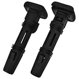 PACKOVE Adjustable Locking Car Headrest Guide Inserts Plastic Replacement for Front Rear Seat Headrests Post Stability and Secure Positioning 4.06 Inch Diameter