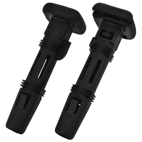 PACKOVE Adjustable Locking Car Headrest Guide Inserts Plastic Replacement for Front Rear Seat Headrests Post Stability and Secure Positioning 4.06 Inch Diameter