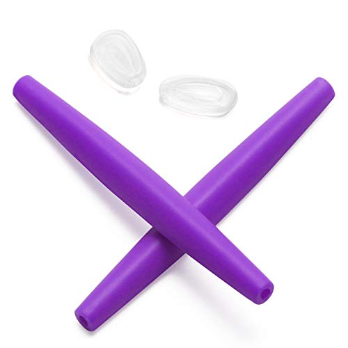 Mryok イヤーソック&ノーズパッド 対応Oakley Crosshair New 2012 OO4060 パープル