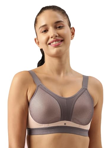 Image of Enamor Innovations Y-Panel Bounce Control, Agion Scent Protect, Women's Sports Bra - High-Impact, Padded, Wirefree, Full Coverage - SB25
