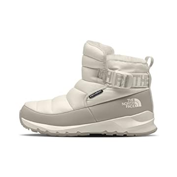 THE NORTH FACE Botas Thermoball Pull-On - Femininas, Gardenia branco/cinza prateado, 40