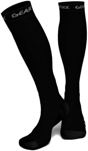 Physix Gear Compression Socks 20-30 mmHg - Men & Women - Running, Nurses, Shin Splints, Flight, Travel - thumbnail 4