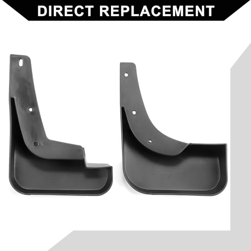 Image of Mud Flap Splash Guard with Mount Accessories for Toyota Highlander Sport Utility 2008-2010 / Front & Rear Side Mud Guards /Durable / 1 Set