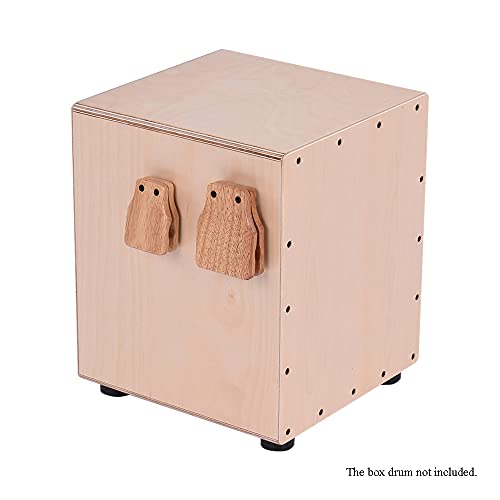 summina 2 Stück Trommel für Cajon Zubehör Companion Kastagnetten groß und mittel für Handwerkzeuge - Image 4