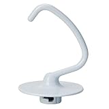 Diseñado para adaptarse: el gancho de masa en forma de C de repuesto está especialmente diseñado para mezclar y amasar masa de levadura, como pan, masa de pizza y masa de pasta.