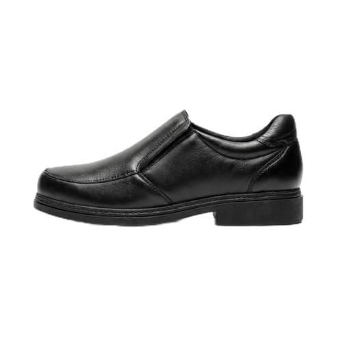 Zapatos Mocasines Hombre Cuero y Nobuck: Estilo Castellano de