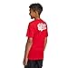 adidas Unisex-Kids Mexico Home T-Shirt Y, Better Scarlet/White, Small