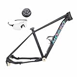 Cadre de vélo en alliage d'aluminium : matériau en alliage d'aluminium, l'alliage d'aluminium léger a de bonnes performances de soudage, de sorte que le cadre a une résistance élevée et des caractéristiques difficiles à casser.